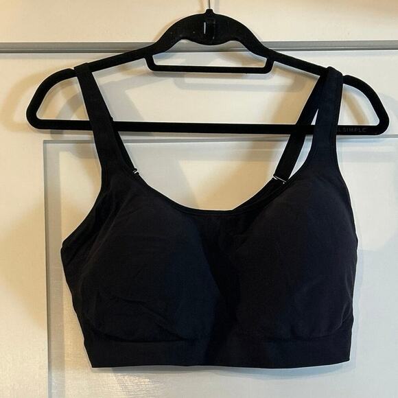 Truekind Everyday Comfort Straps Wireless Shaping Bra Black 3XL - Picture 2 of 6